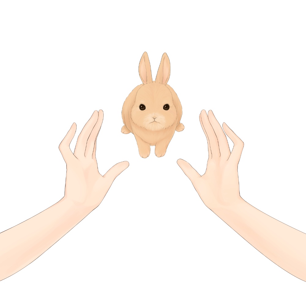 うさぎといっしょ