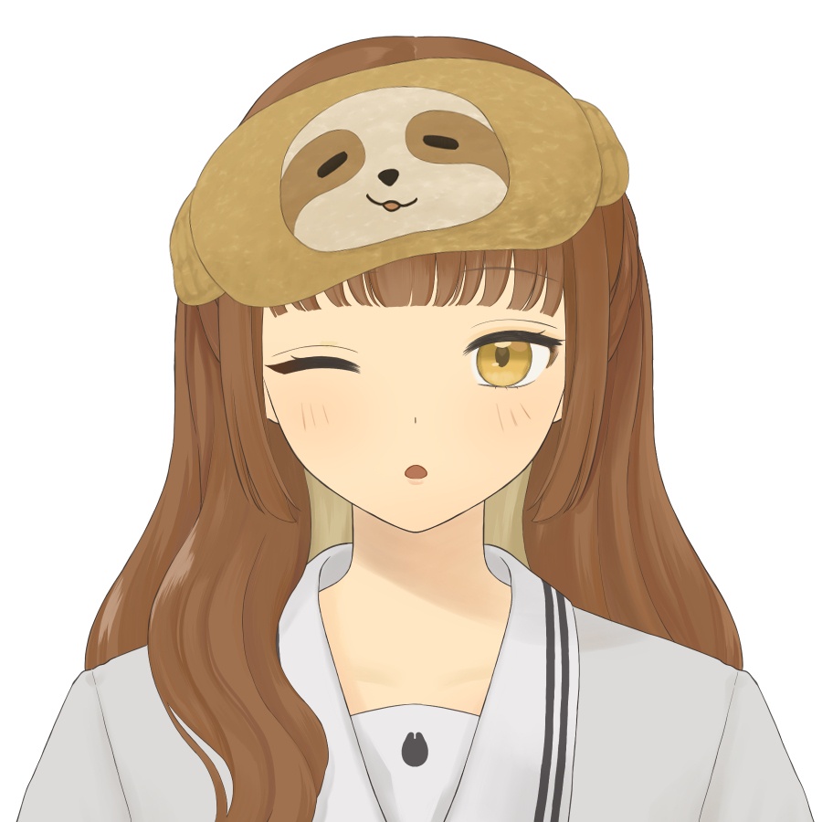 なまけものヘアバンド