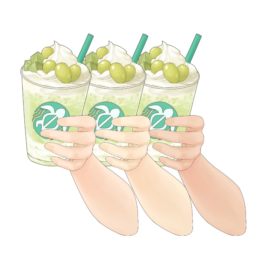シャインマスカットフラペチーノ