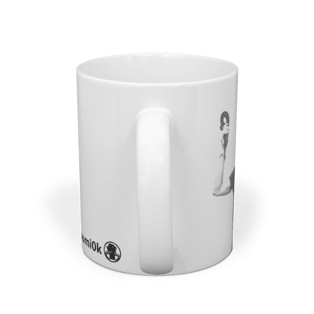 VRする人マグカップ