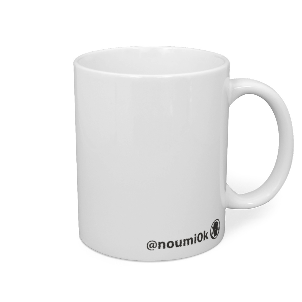 VRする人マグカップ