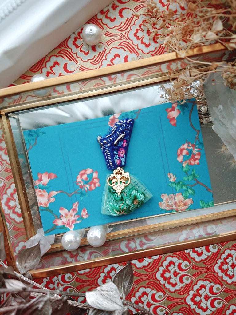 【富貴花鴒シリーズ】三宝来福 全3種類 (金具変更不可)