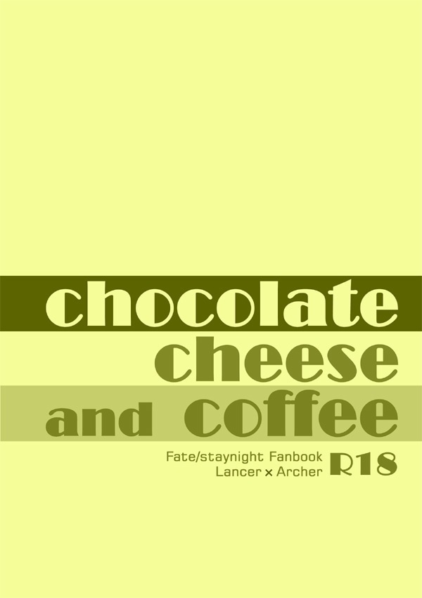 chocolate cheese and coffee