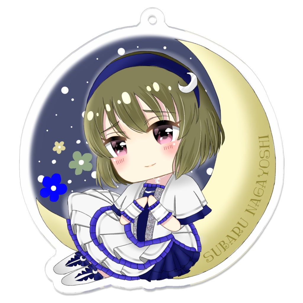 アクリルキーホルダー - 70 x 70 (mm)