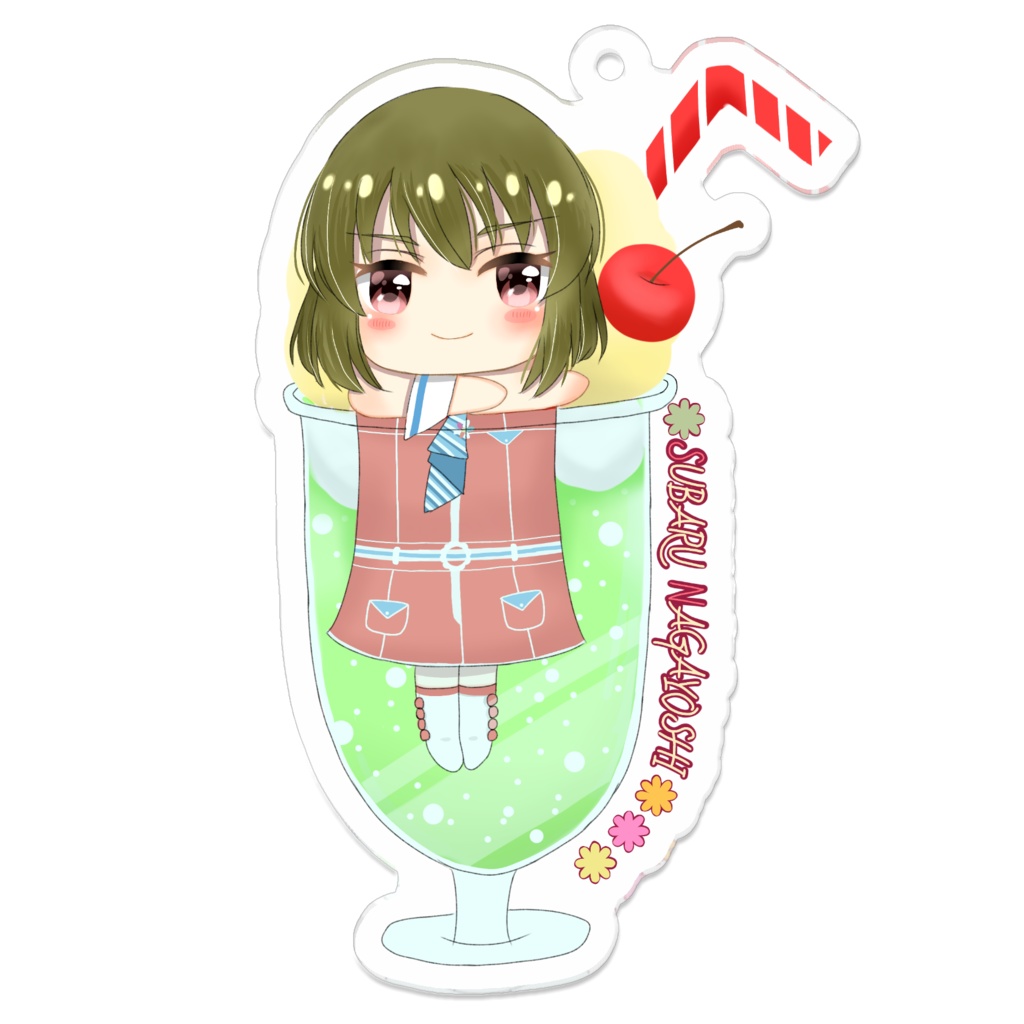 アクリルキーホルダー - 70 x 70 (mm)