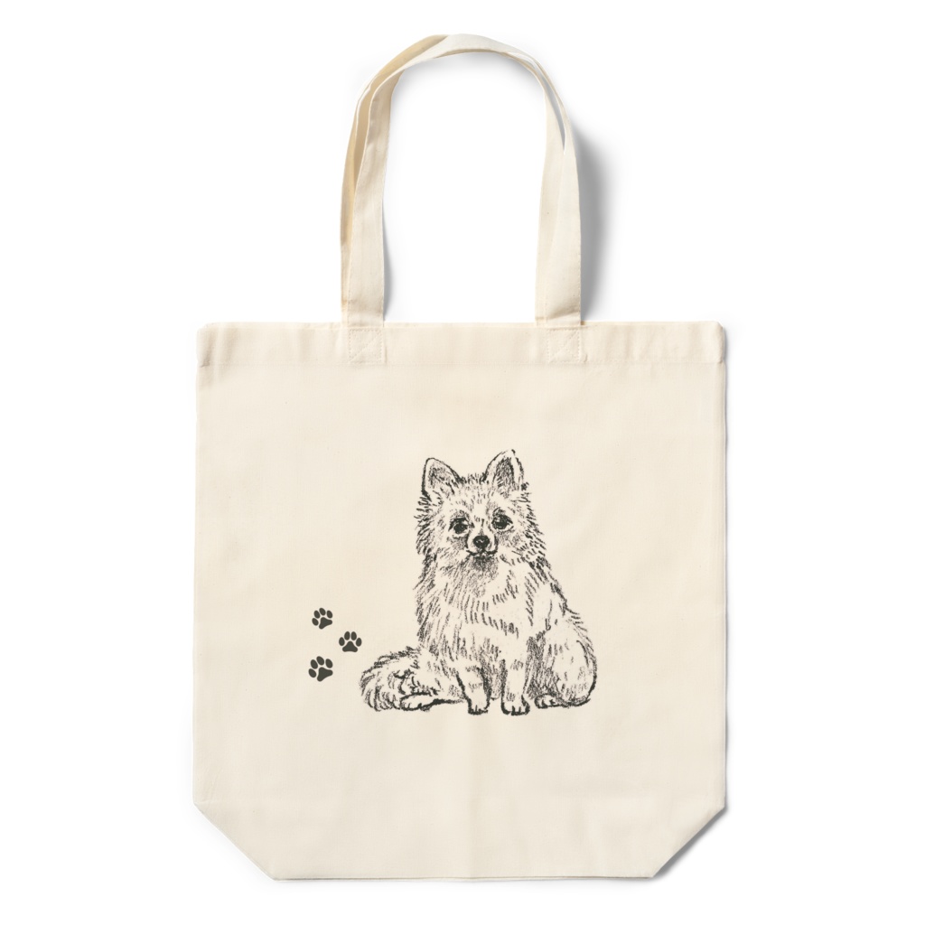 ポメラニアントートバッグ