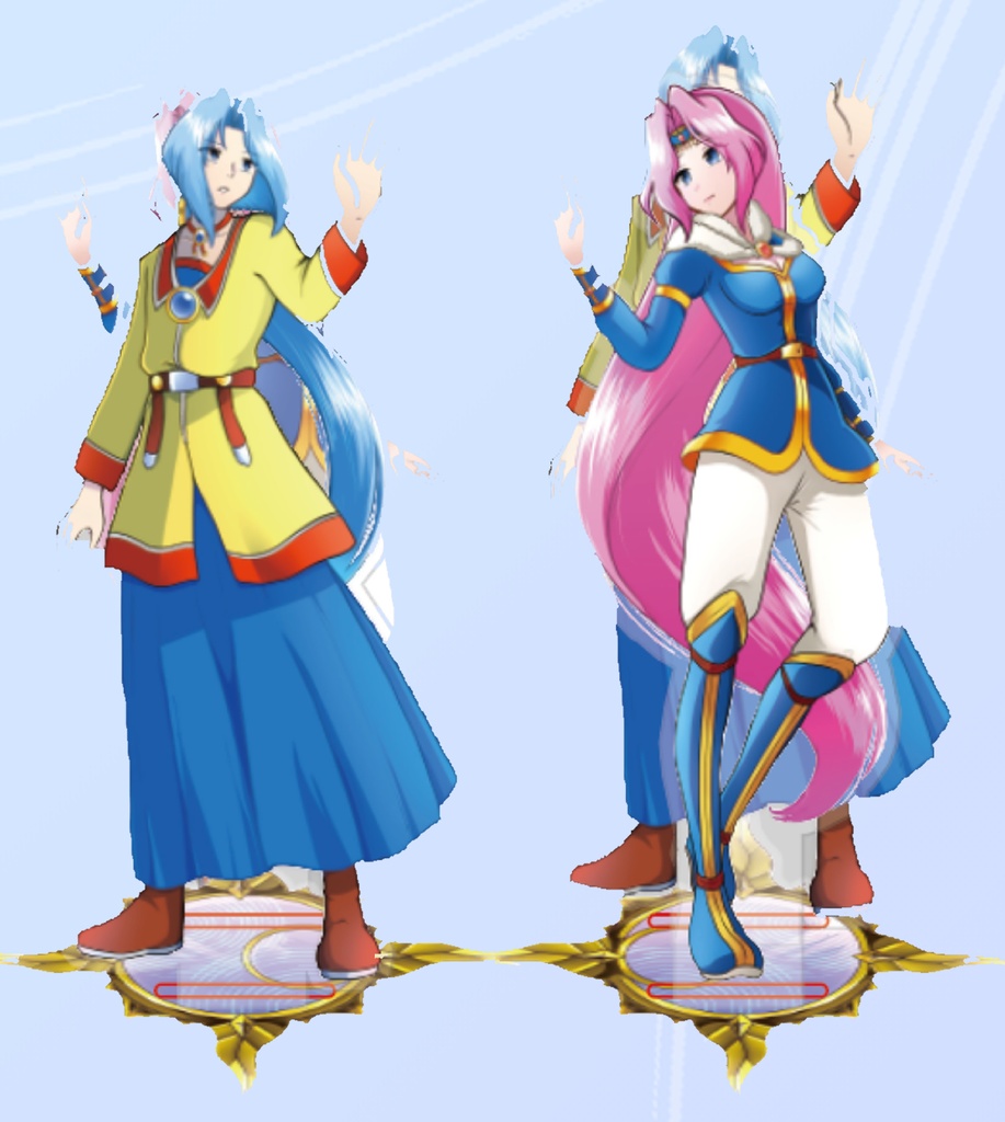 天水くるくるアクスタ_あんしんBOOTHパック対応