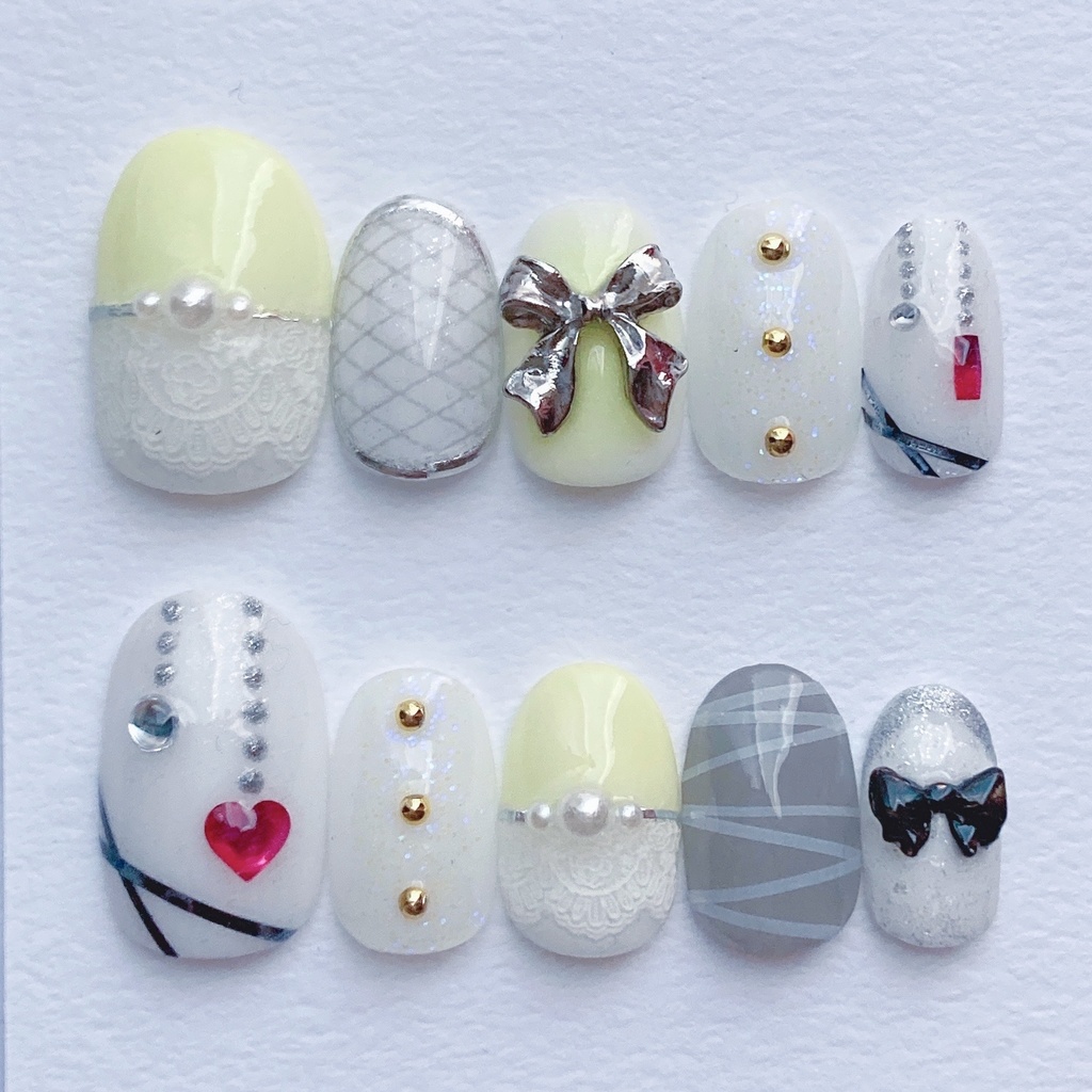 【非公式】角巻わため2nd Live衣装モチーフネイル