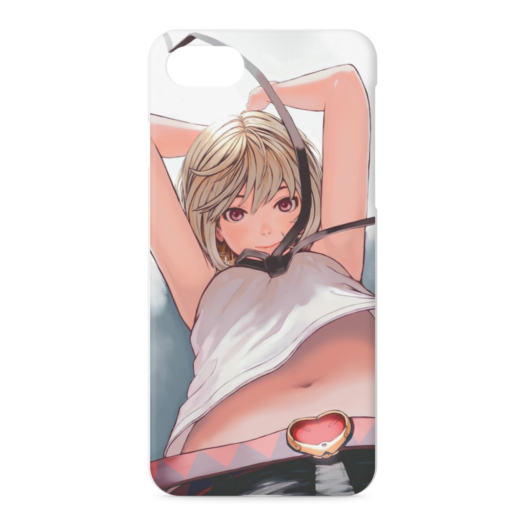blond hair girl iphone case 金髪女の子iphoneケース