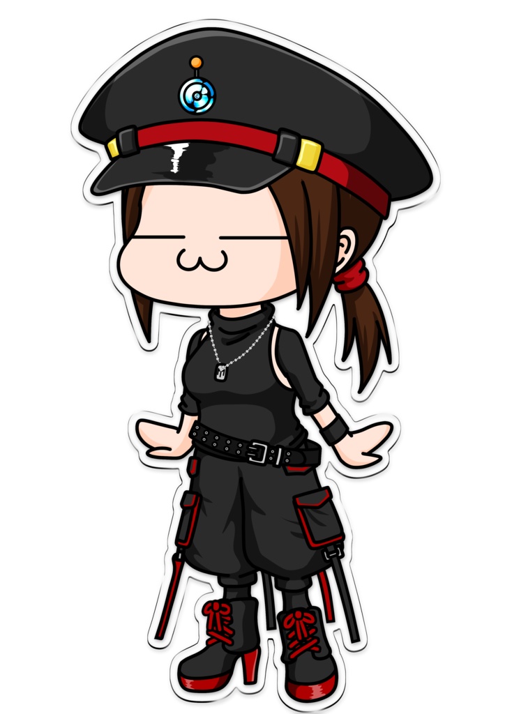 ちびもめん提督第三形態アクスタ