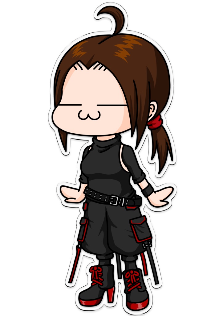 ちびもめん提督第三形態アクスタ