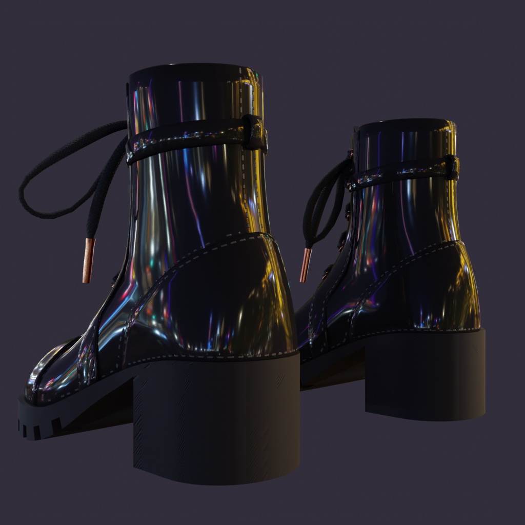 NuBoots Boots for 3D Character