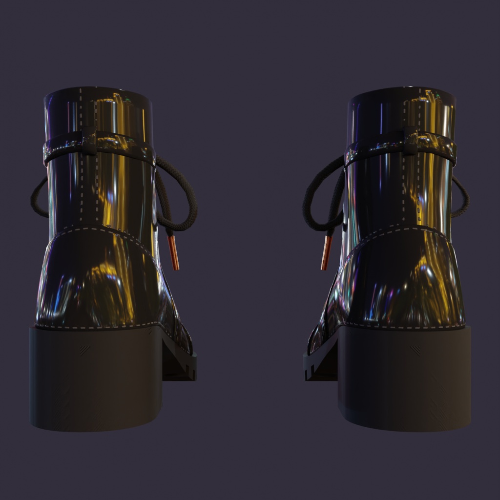 NuBoots Boots for 3D Character
