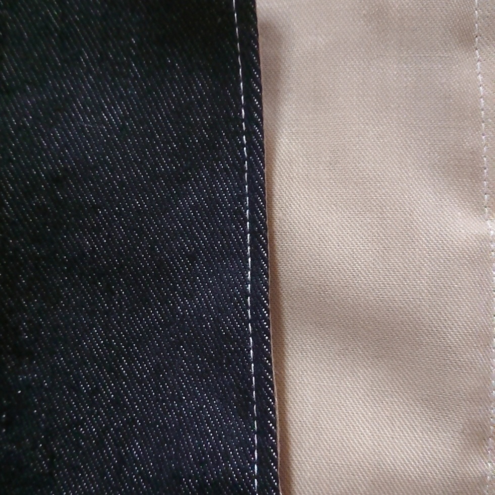 【sale!】鬼滅【仮置きもできる】布製マスクケース・ブラックデニム