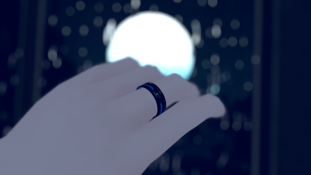 【VRChat向け】Blue ring