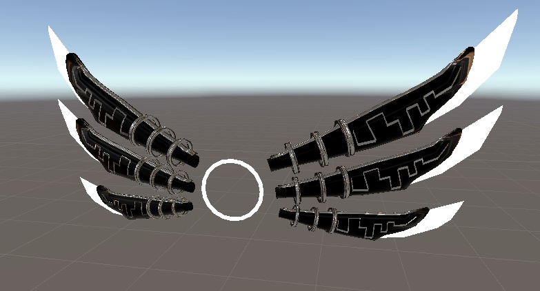 【VRChat向け】鉄の翼【無料】