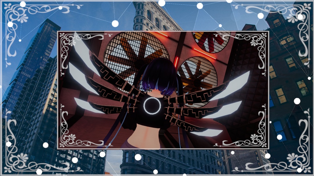 【VRChat向け】鉄の翼【無料】