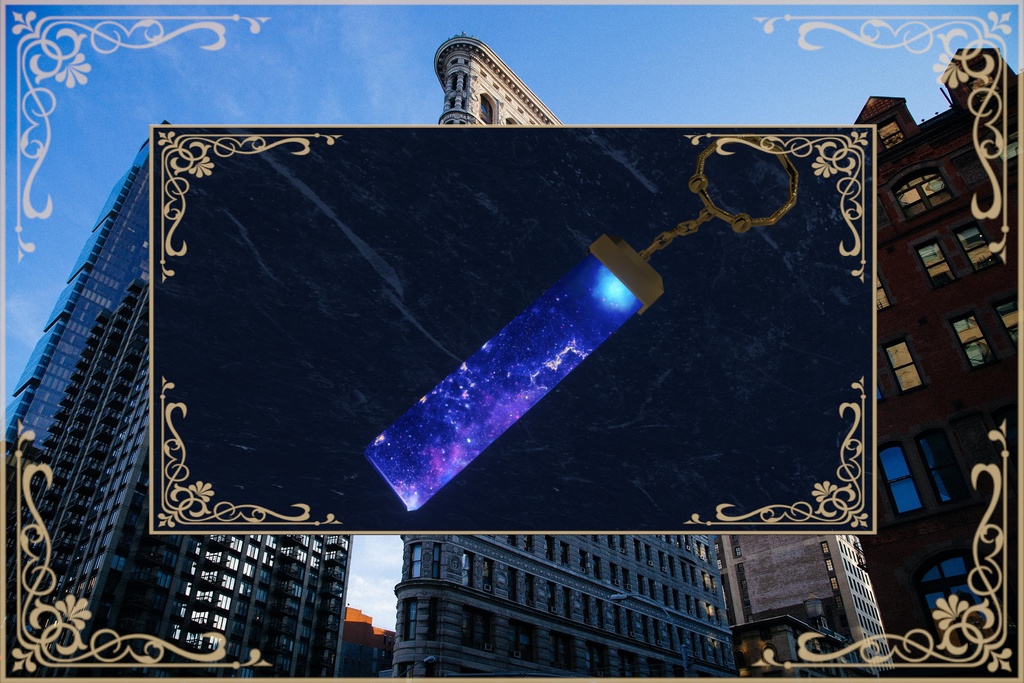 【VRChat向け】ネビュライヤリング 【二色&テクスチャアニメーション付き】【PB対応】