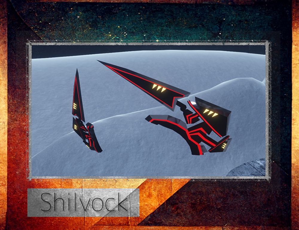 【VRChat向け】Shilvock-電角-【微調整可＆カラバリ3種】