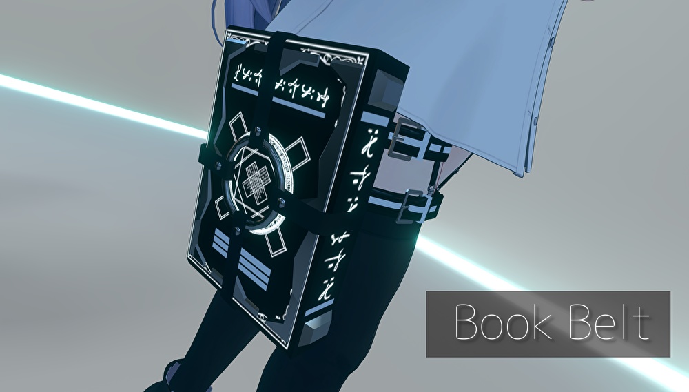 【桔梗ちゃん向け】Book Belt【本の開閉可能】