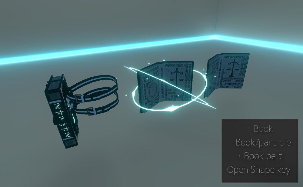 【舞夜ちゃん用】Book Belt【開閉機能付き】