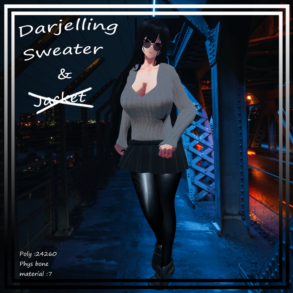 【ダージェリン専用】Sweater&Jacket【PB】【Modular Avatar】