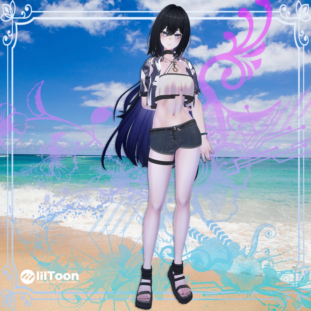 【Lasyusha用】Summer Wear【Modular Avatar対応】