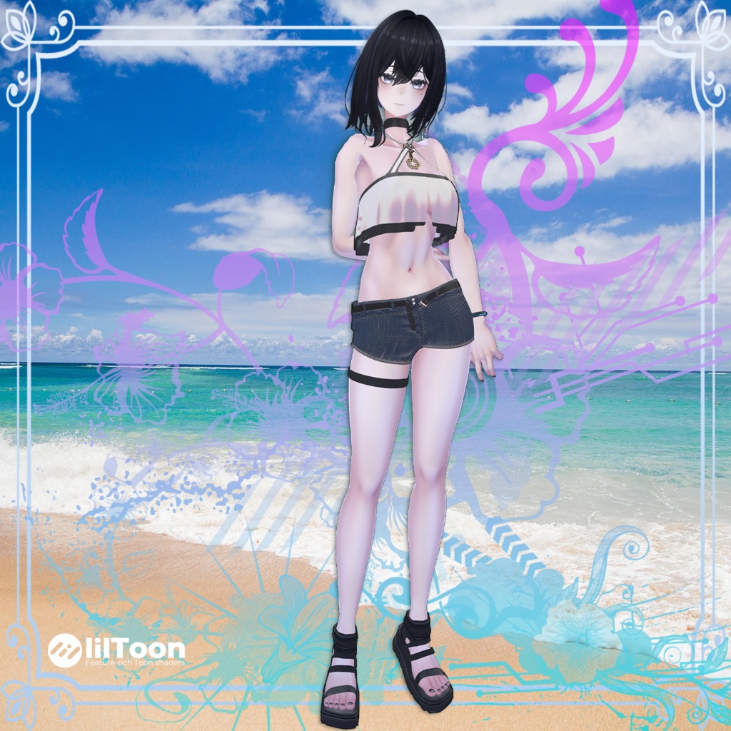 【Lasyusha用】Summer Wear【Modular Avatar対応】