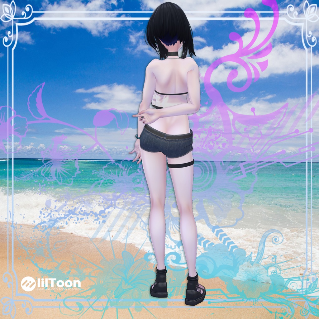 【Lasyusha用】Summer Wear【Modular Avatar対応】