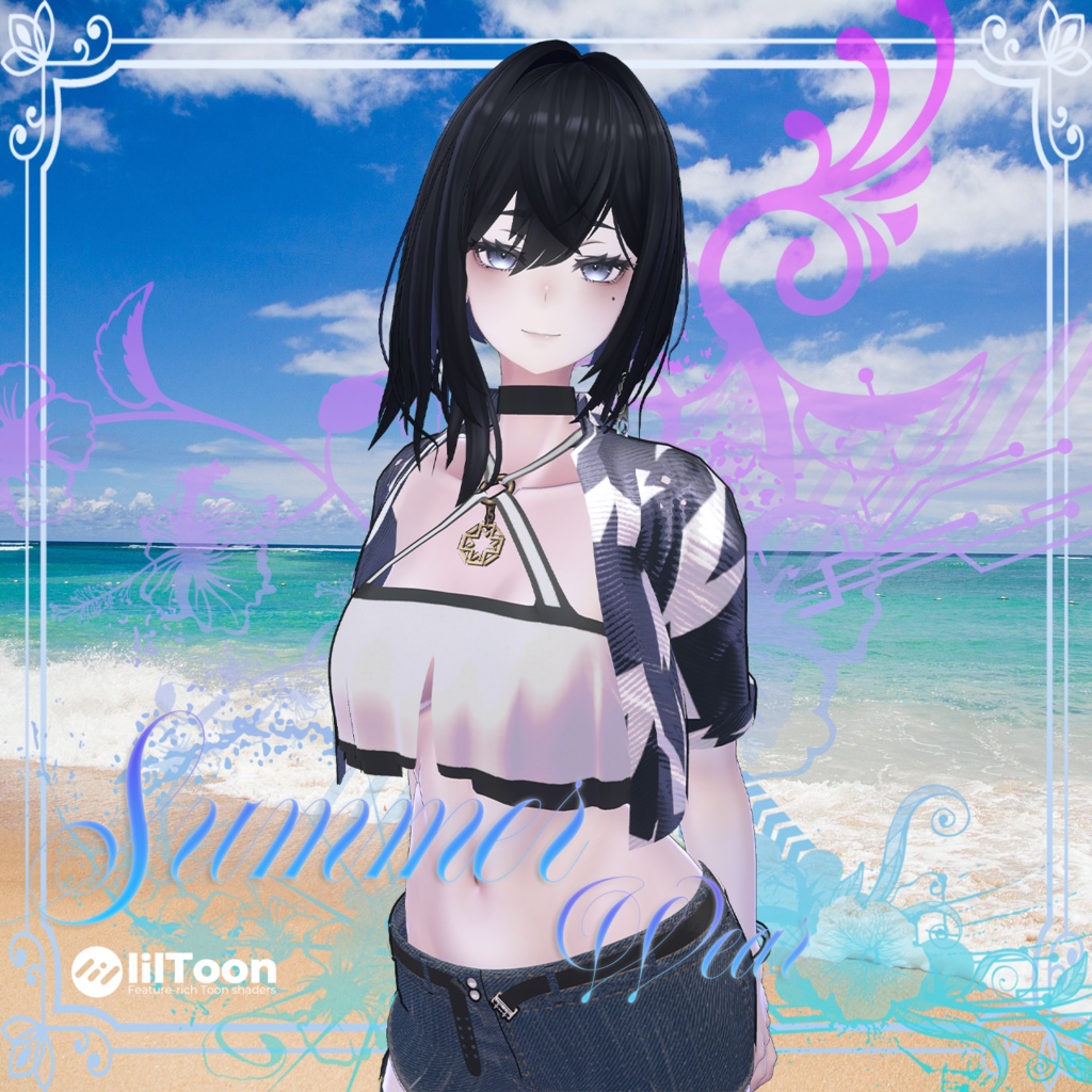 【Lasyusha用】Summer Wear【Modular Avatar対応】