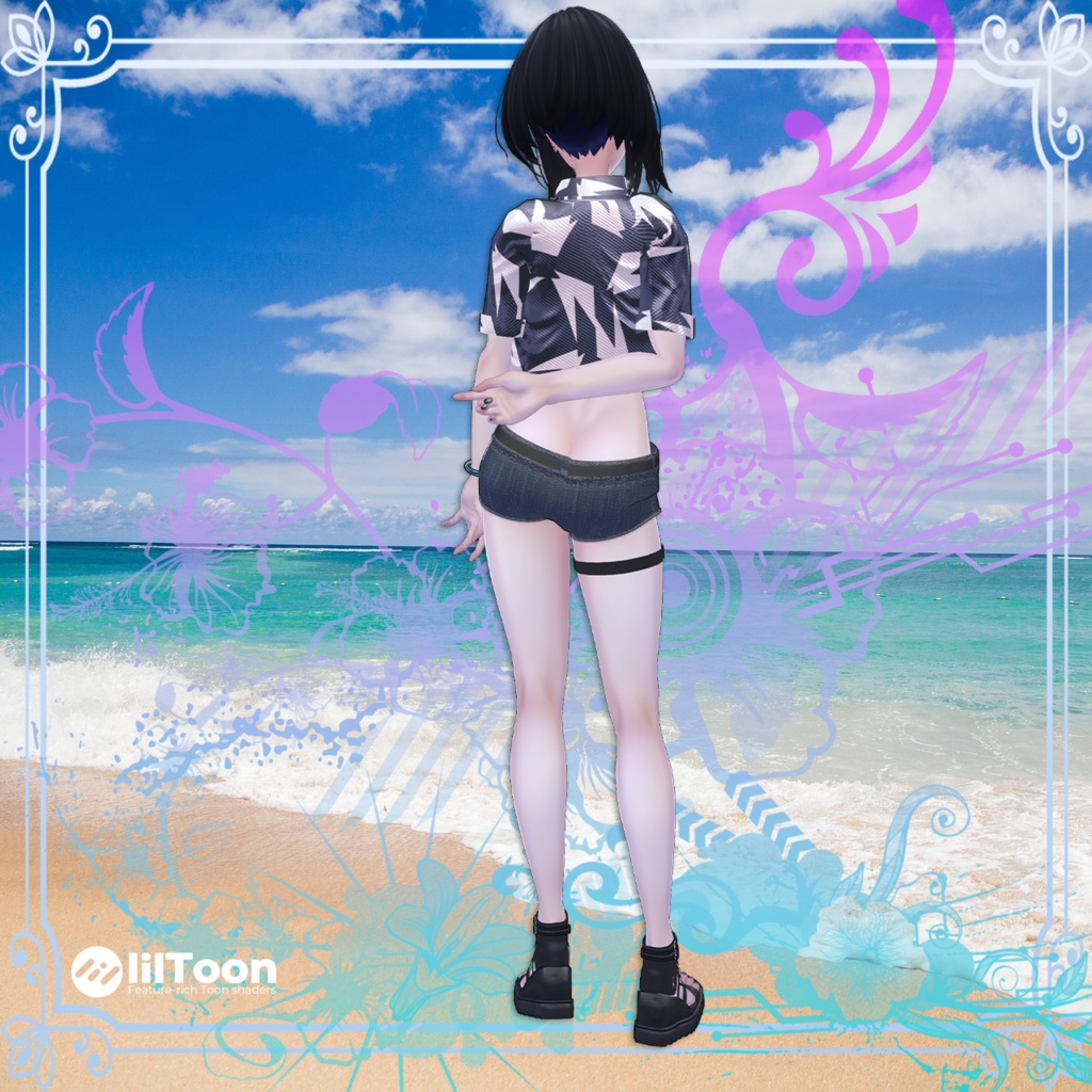 【Lasyusha用】Summer Wear【Modular Avatar対応】