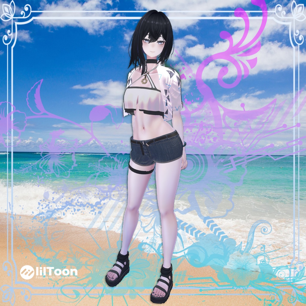 【Lasyusha用】Summer Wear【Modular Avatar対応】