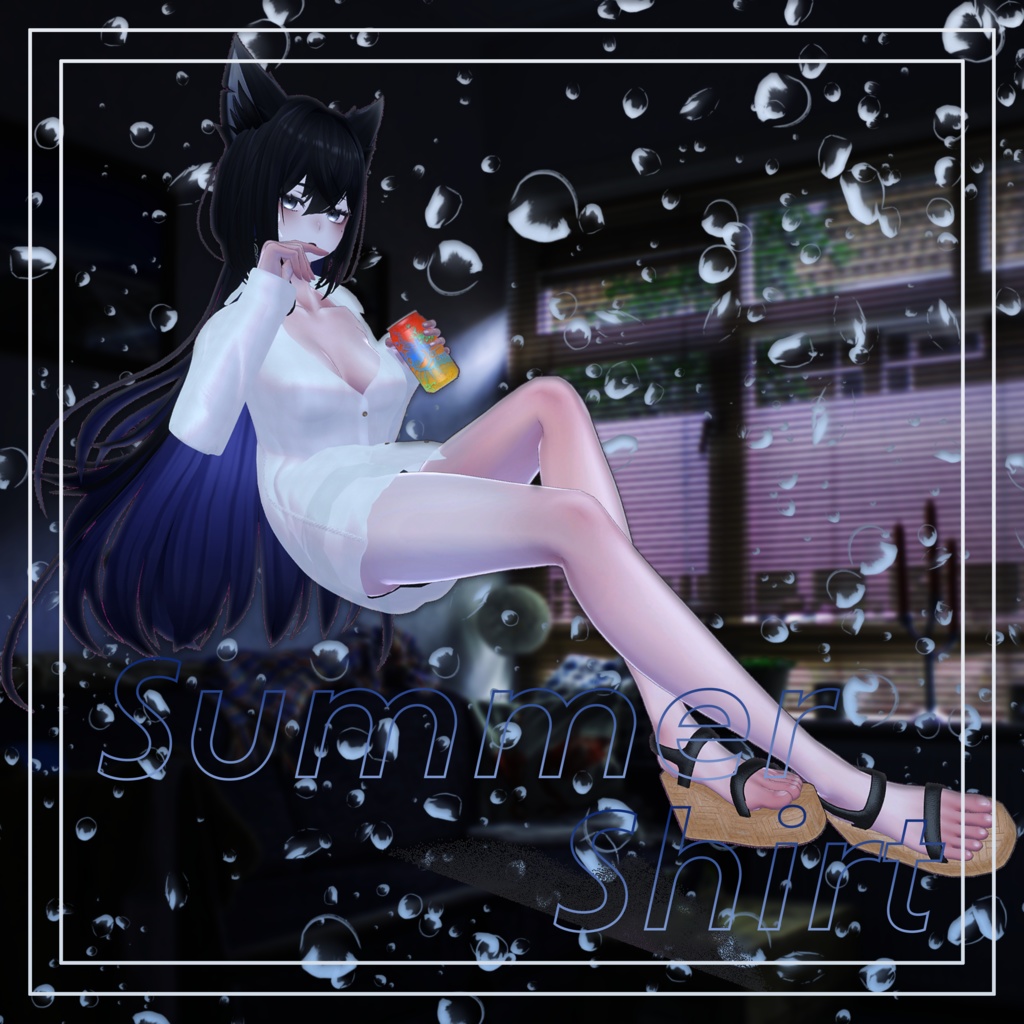 【Lasyusha対応】Summer Shirt【Modular Avatar対応】