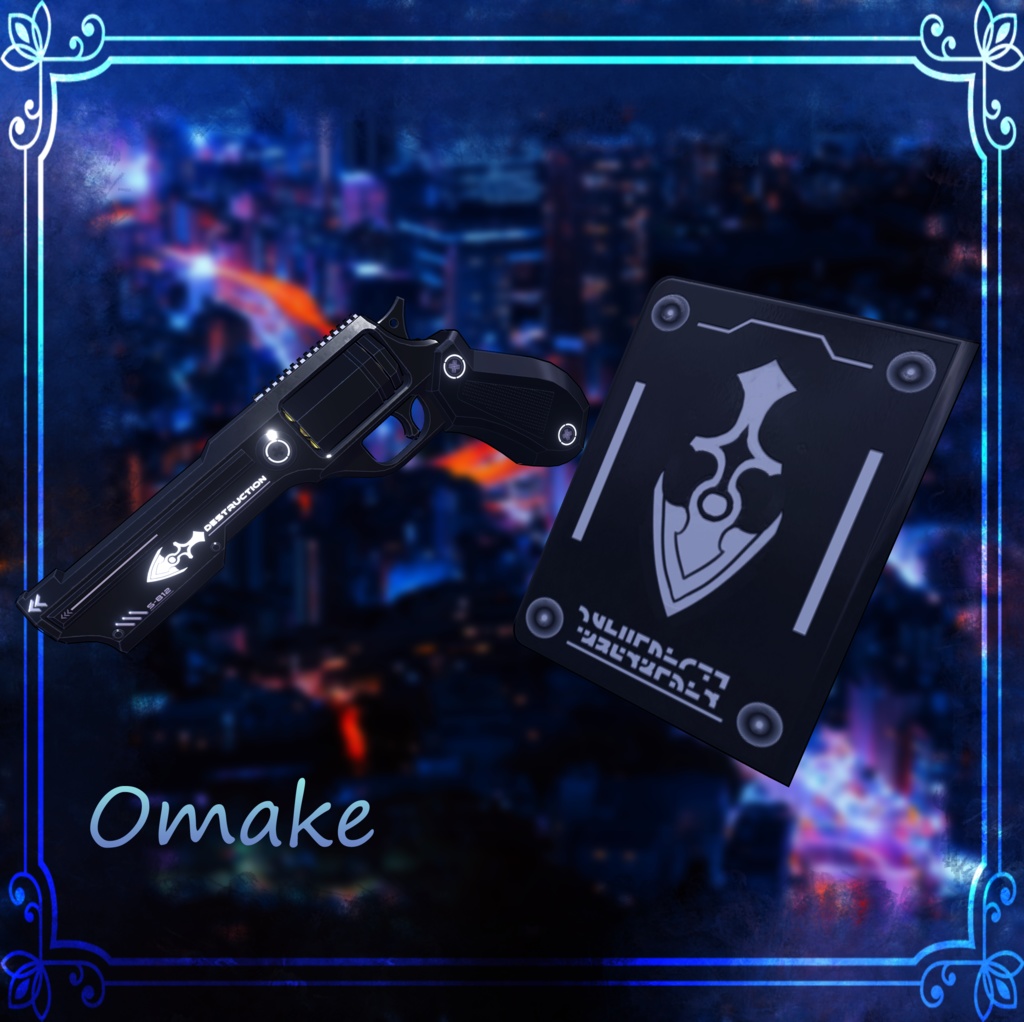 【マヌカちゃん対応】Vestito Nero【Modular Avatar対応】