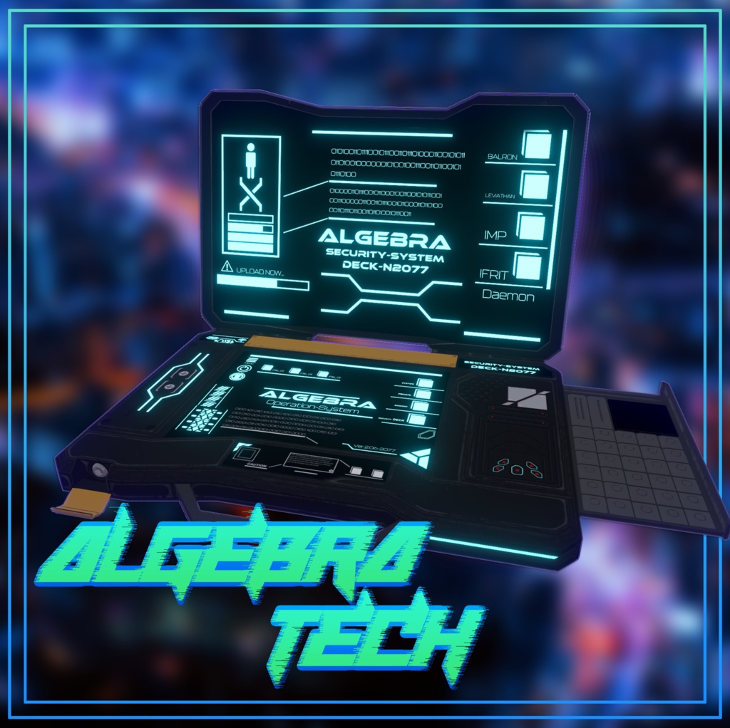 【VRChat用】ALGEBRA_TECH【無料】