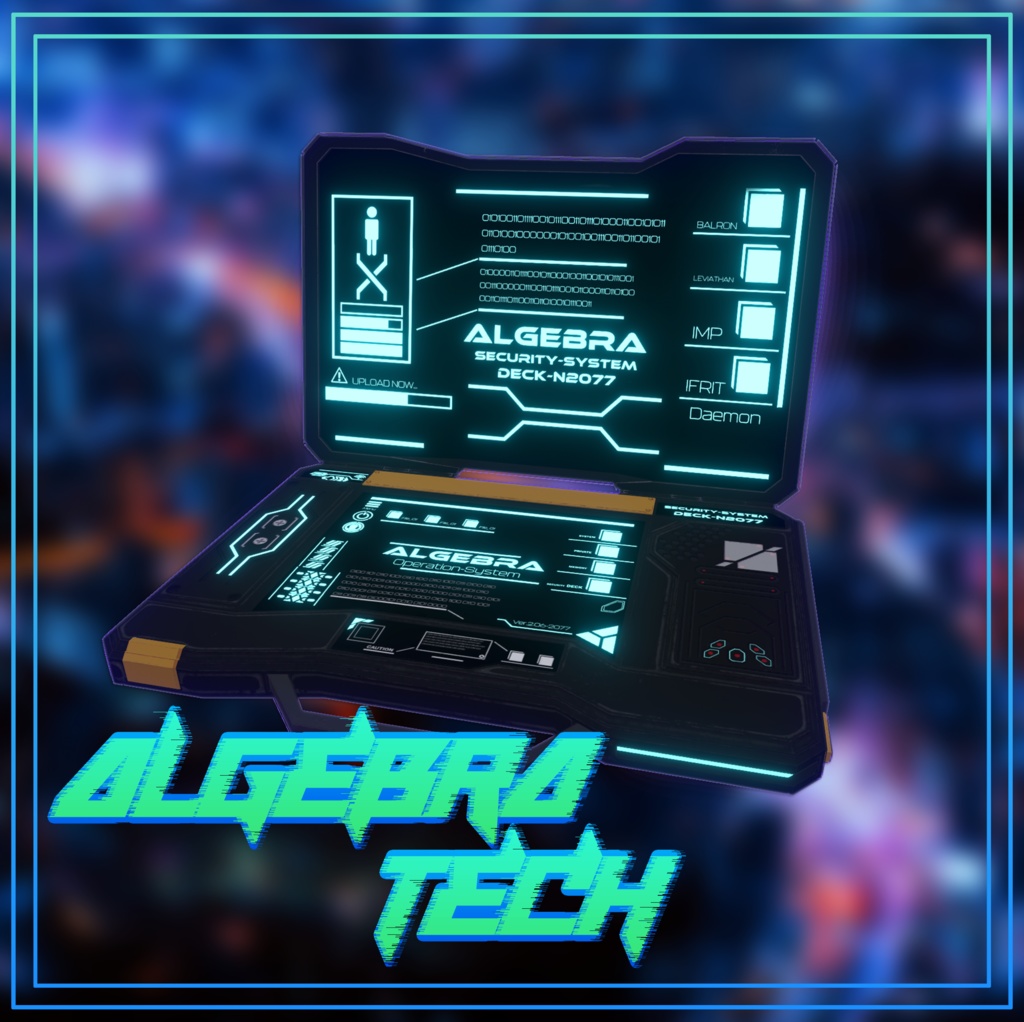 【VRChat用】ALGEBRA_TECH【無料】