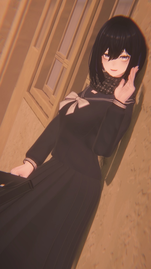 【Lasyusha用】School_Sailor【Modular Avatar対応】