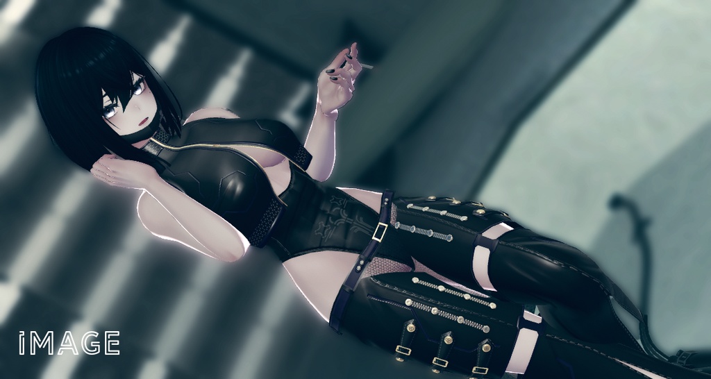 【Lasyusha用】Veleno_P.U.N.K【Modular Avatar対応】