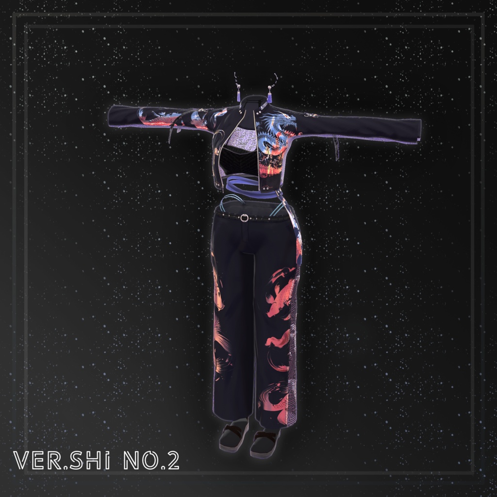 【2アバター対応】─Polaris_Wear─【Modular Avatar対応】