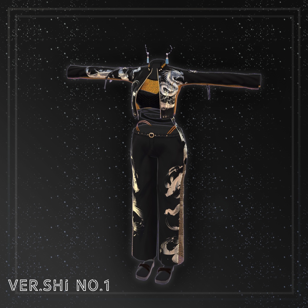 【2アバター対応】─Polaris_Wear─【Modular Avatar対応】