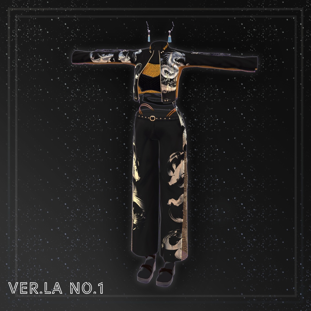 【2アバター対応】─Polaris_Wear─【Modular Avatar対応】