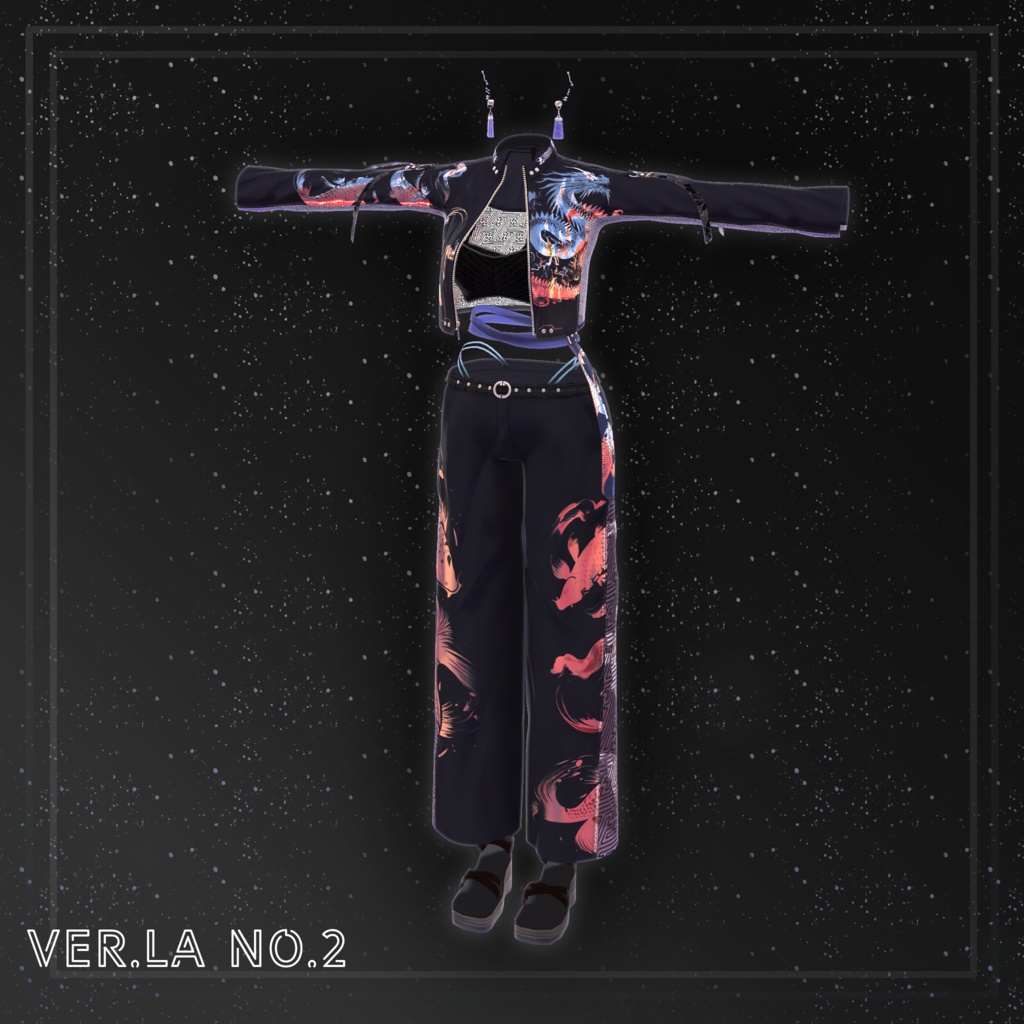 【2アバター対応】─Polaris_Wear─【Modular Avatar対応】