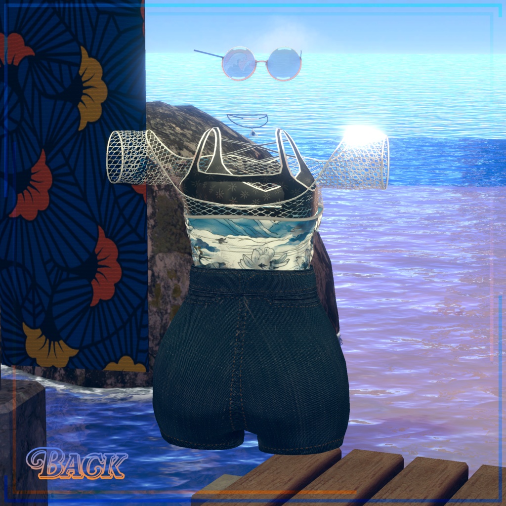 【ビナア〈Binah〉用】Light_Summer_B【Modular Avatar対応】