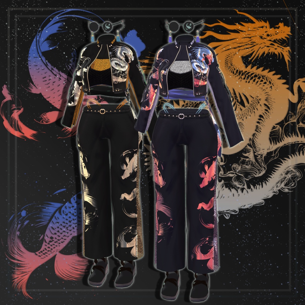 【ビナア〈Binah〉用】─Polaris_Wear─【Modular Avatar対応】