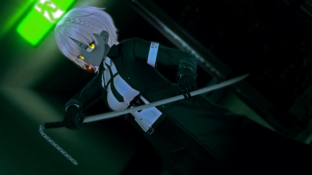 【Binah用】-Chaser Coat-チェイサーコート-【Modular Avatar対応】