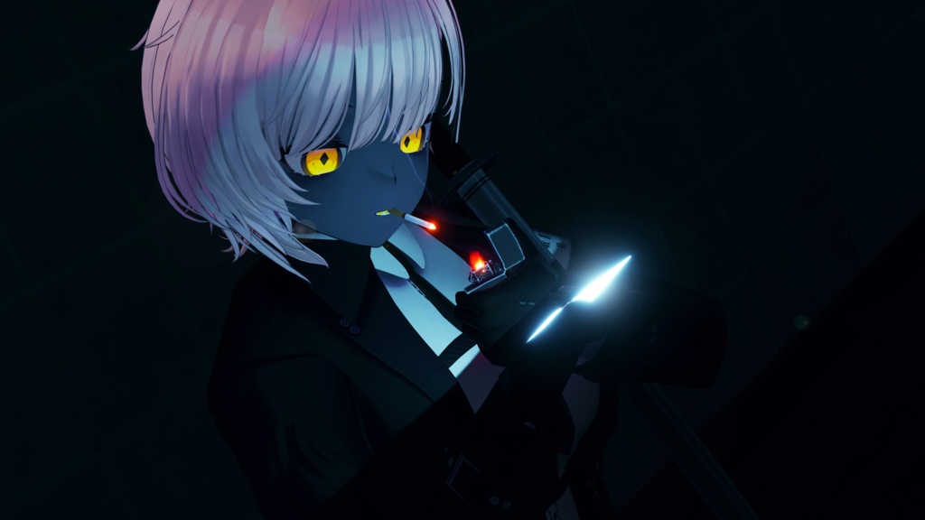 【Binah用】-Chaser Coat-チェイサーコート-【Modular Avatar対応】