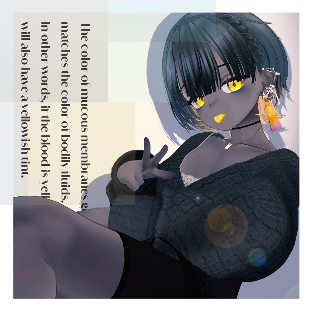 【8アバター対応】『Simple Sweater』《SALE》【Modular Avatar対応】