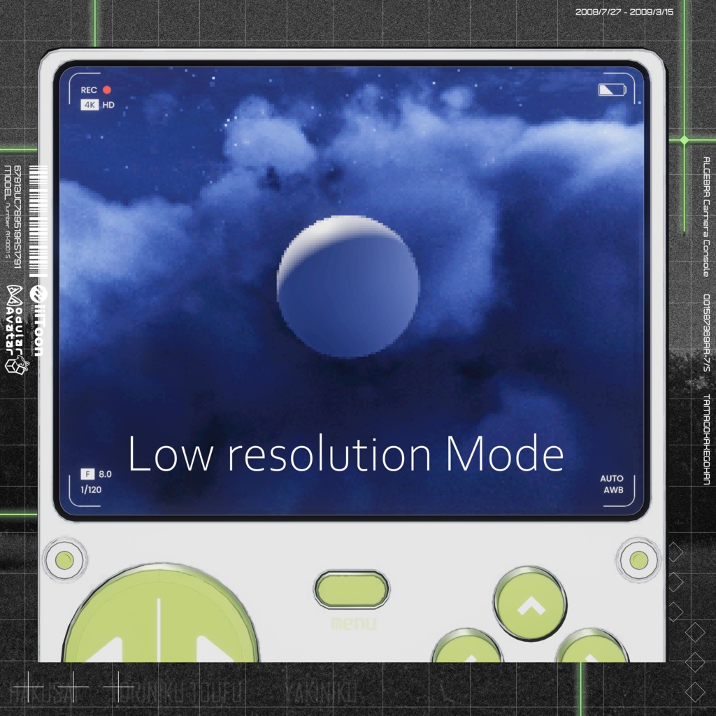 《期間限定無料》『ALGEBRA Camera Console』《カメラギミック付き》