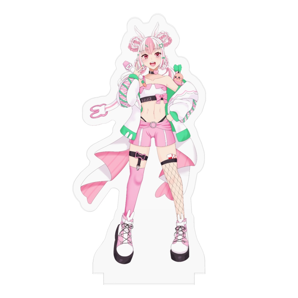 桃彩みみるキービジュアルアクスタ