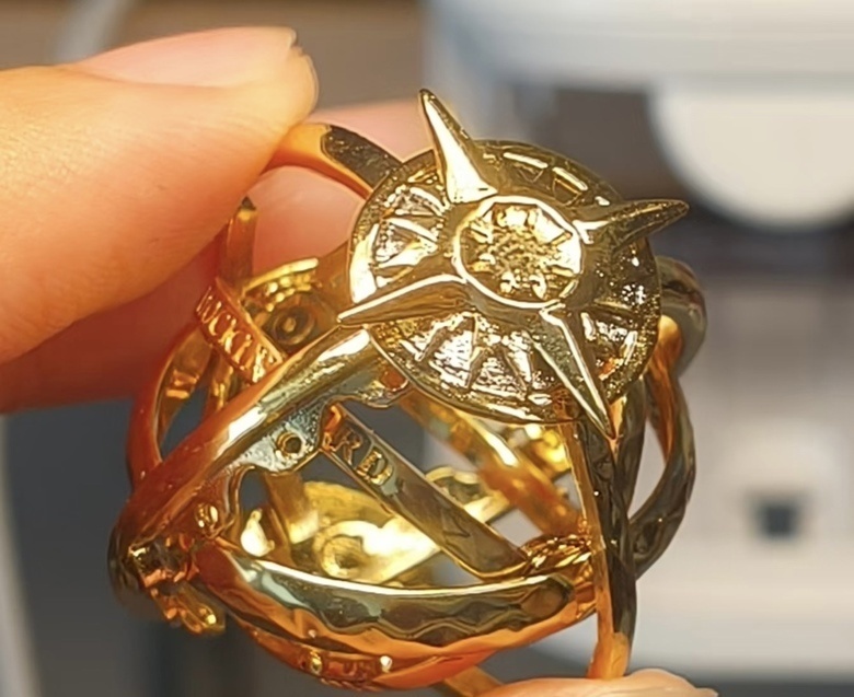 ファンメイド ゼンレスゾーンゼロ ZZZ モッキンバード ヒューゴ リング｜ハンドメイド キャラクターアクセサリー